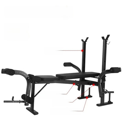 Adjustable Home Gym Weight Bench for Strength Training