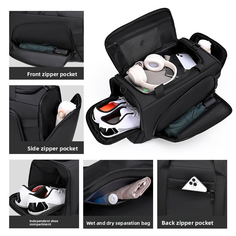 Large-capacity fitness bag