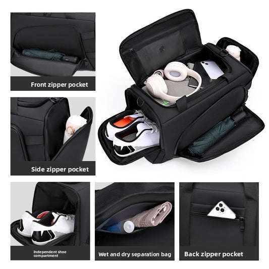 Large-capacity fitness bag