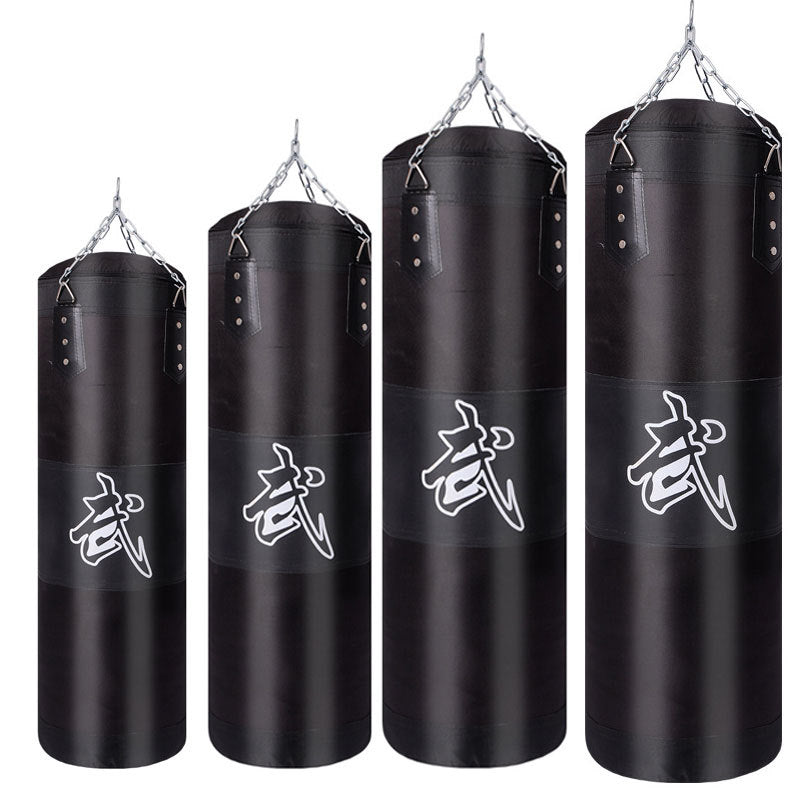Hanging home fitness sandbag