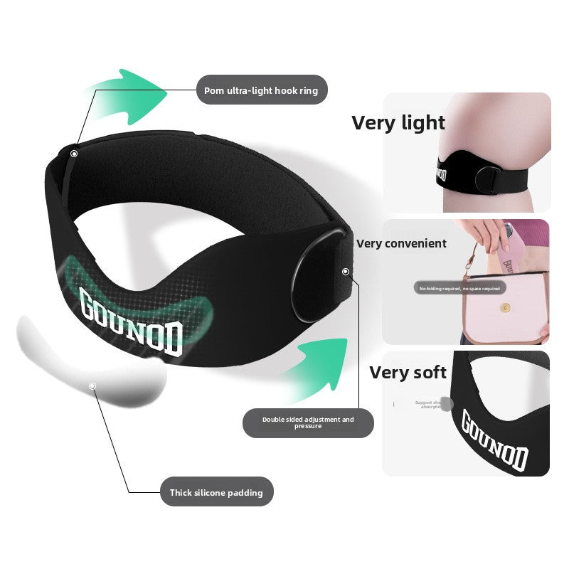 Adjustable Sports Patella Support Belt for Knee Protection