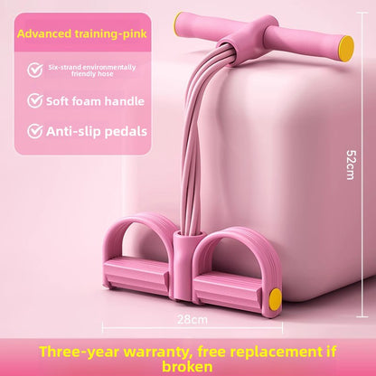 Pedal Pull Rope - Resistance Training Band with Foot Pedals