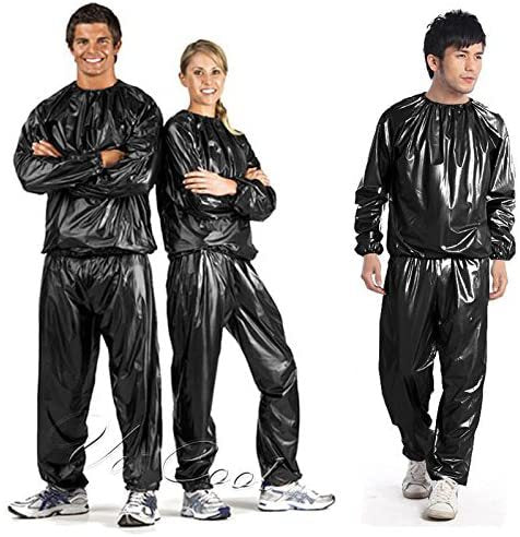 Sweat-wicking sauna suit