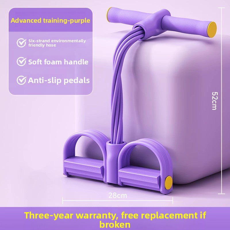 Pedal Pull Rope - Resistance Training Band with Foot Pedals