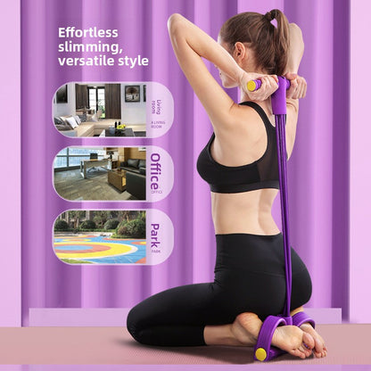 Pedal Pull Rope - Resistance Training Band with Foot Pedals